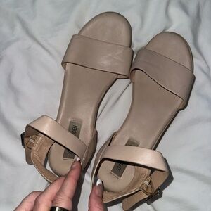 Steve Madden Women's Tan Platform Sandals